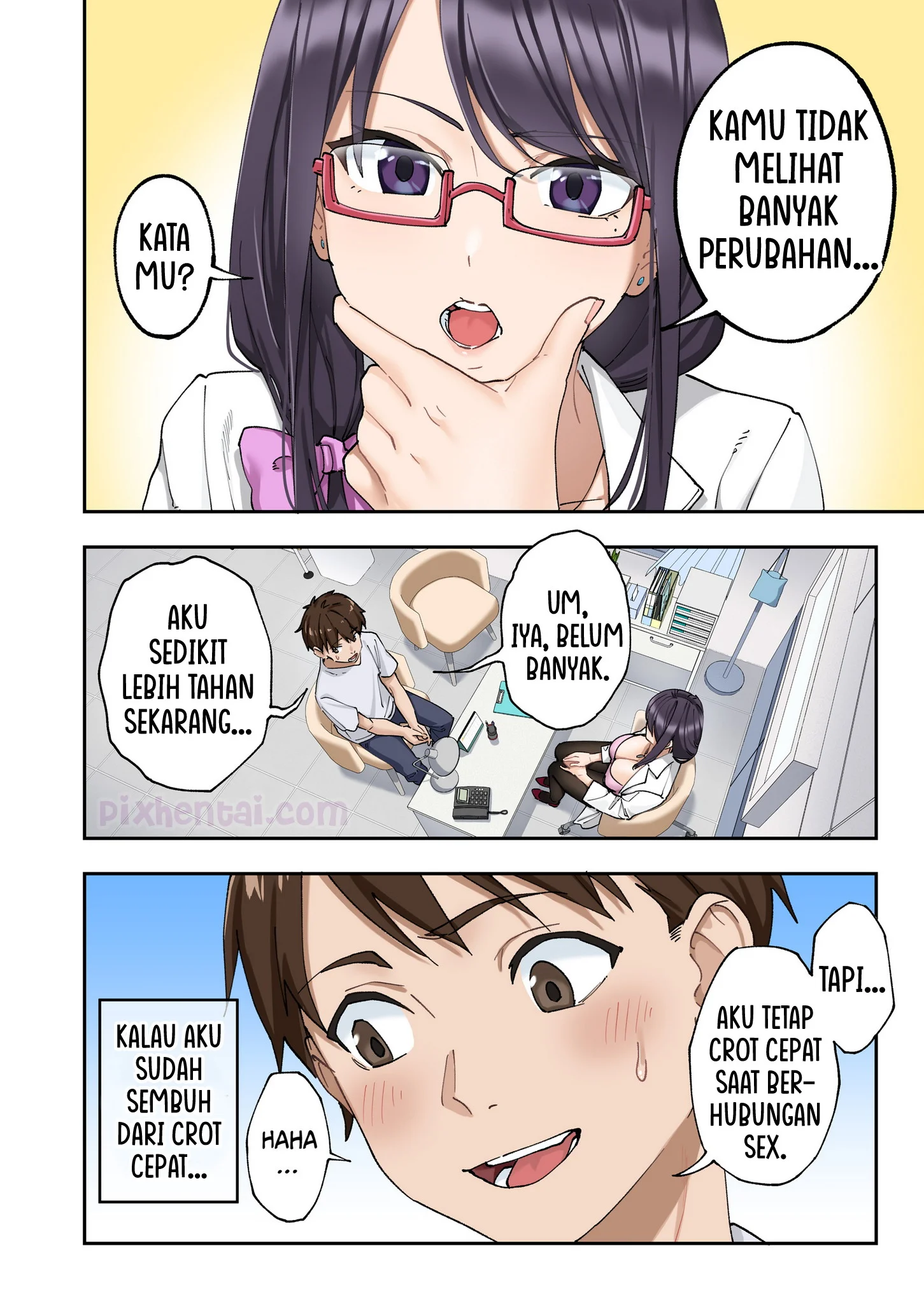 Komik hentai xxx manga sex bokep Quick-Shot Therapy Clinic 59